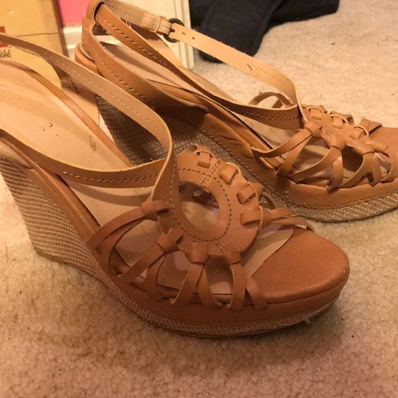 Tan Wedges - Picture 2 of 5